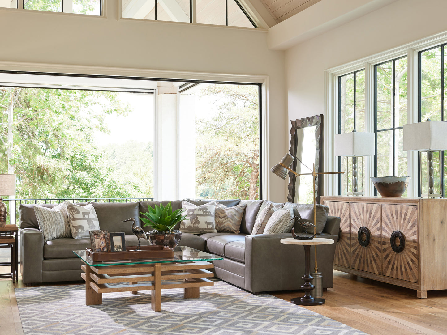 Los Altos Atherton Floor Mirror By Tommy Bahama