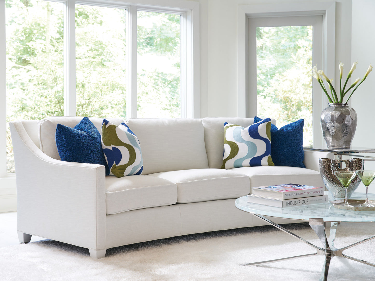 Lexington Ariana Valenza Curved Sofa