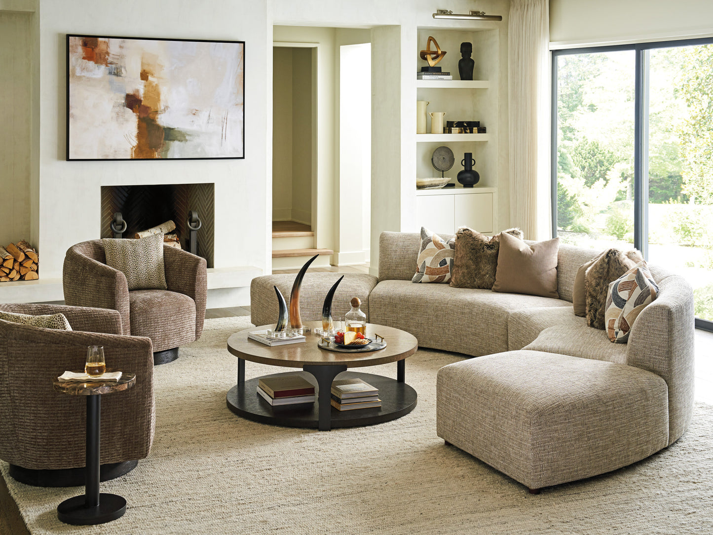 Lexington Zanzibar Alston Bumper Ottoman