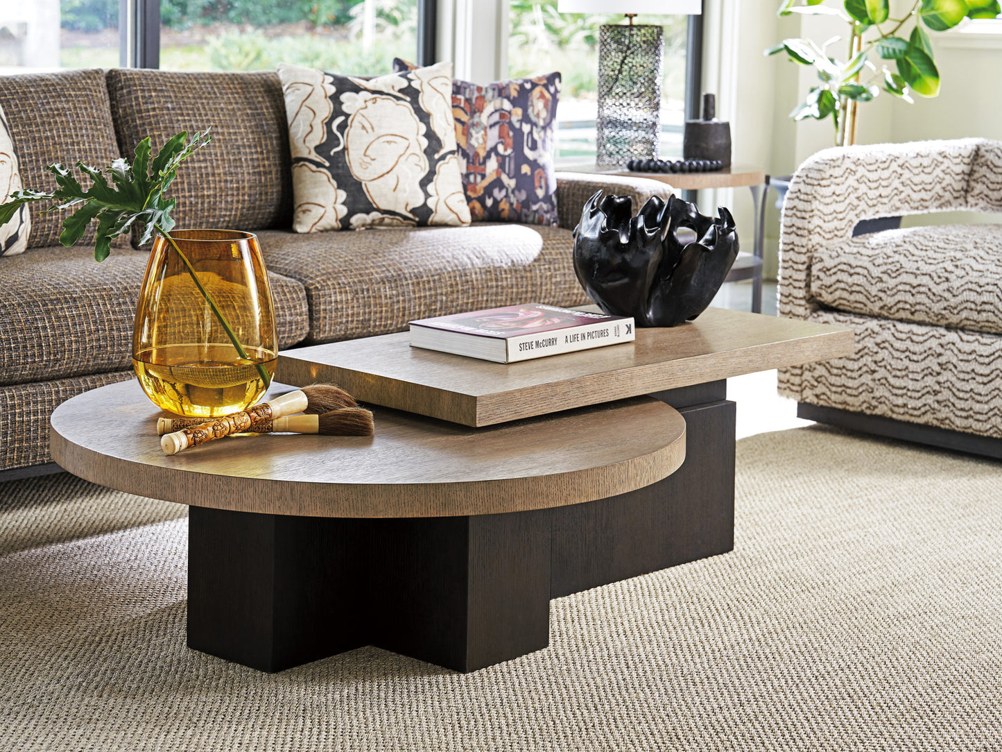 Lexington Zanzibar Portofino Nesting Cocktail Tables