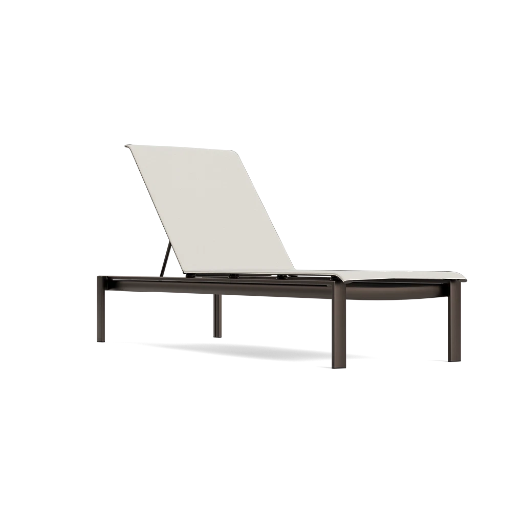 Parkway Sling Flat Stacking Adjustable Chaise
