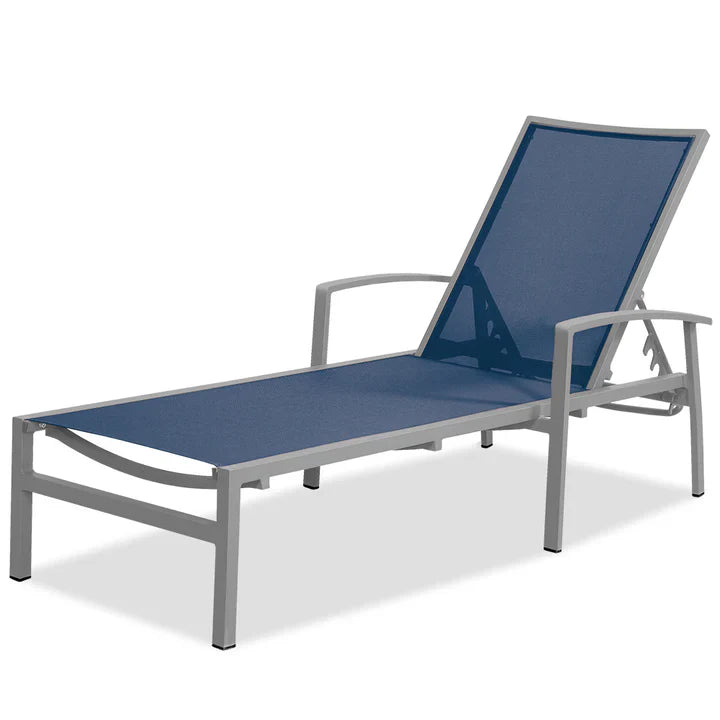 Kannoa Saint Lucia Chaise Lounge with Arms