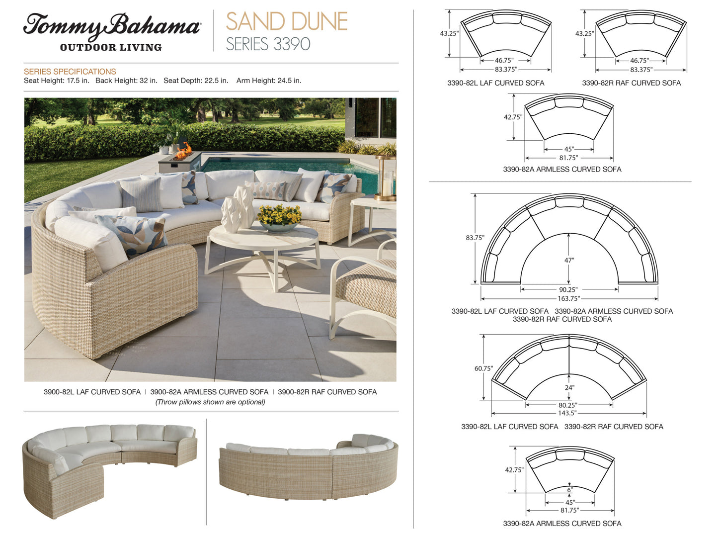 Tommy Bahama Sand Dune Sectional