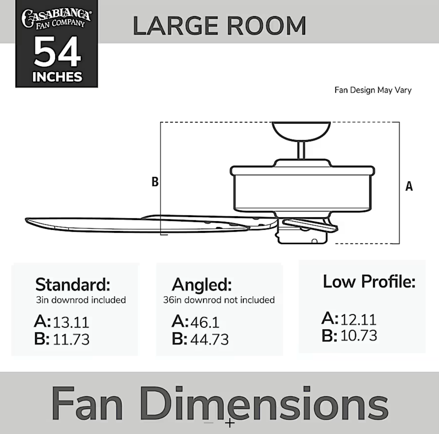 Hunter Casablanca Ainsworth 54"