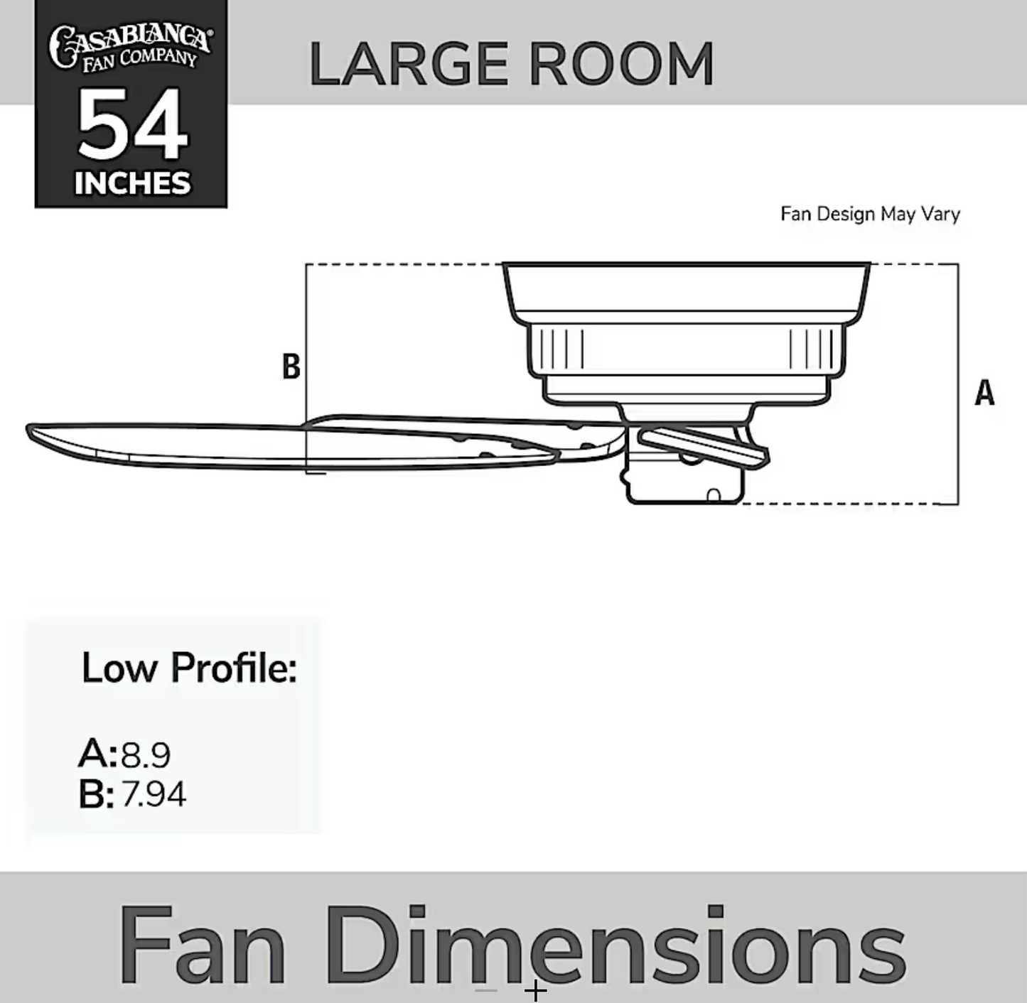 Hunter Casablanca Durant Low Profile 54"