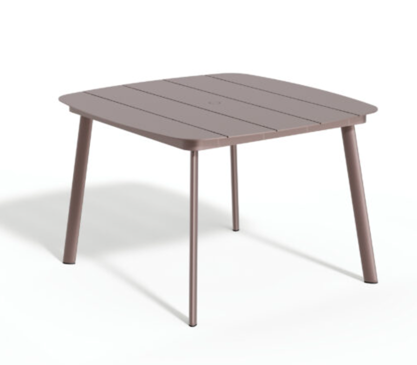 Eiland All-Aluminum 45" Square Dining Table