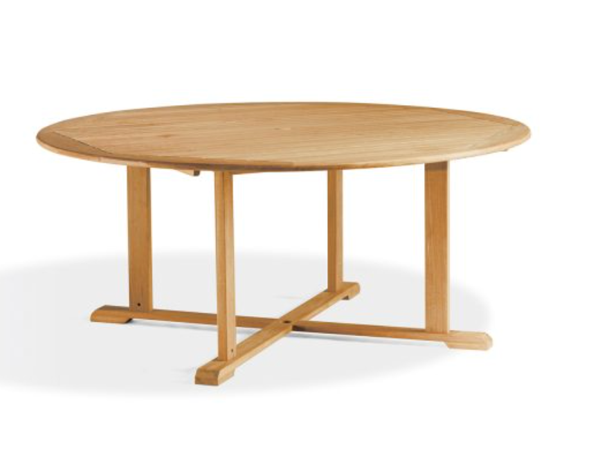 Oxford Teak 67" Round Dining Table
