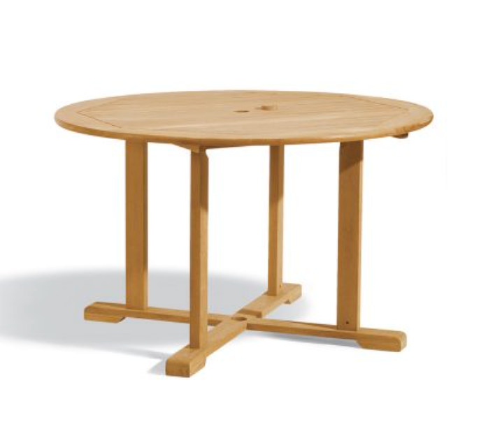 Oxford Teak 48" Round Dining Table