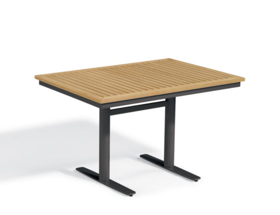 Travira 34"x48" Rectangular Bistro Table - Tekwood