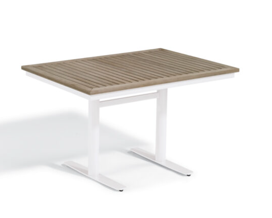 Travira 34"x48" Rectangular Bistro Table - Tekwood