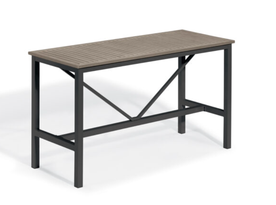 Travira 72" Rectangular Bar Table - Tekwood