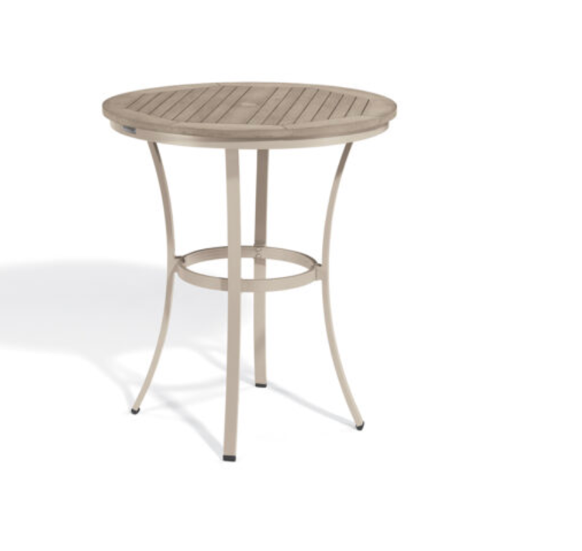 Travira 36" Round Cafe Bar Table - Tekwood