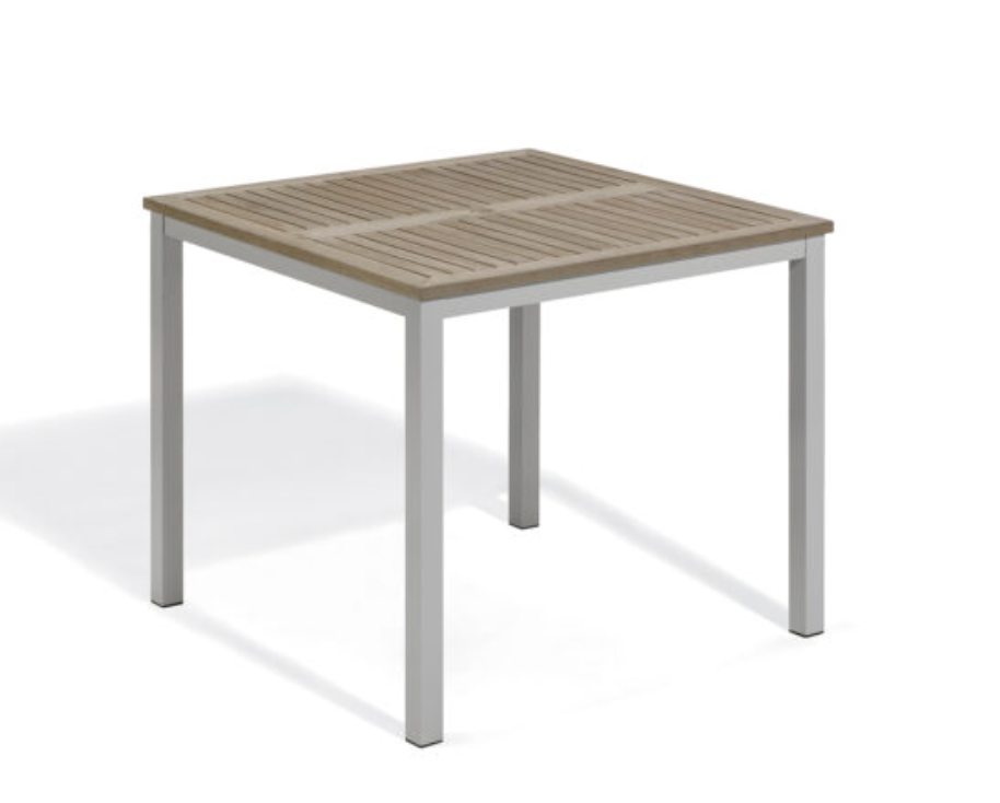 Travira 39" Square Counter Table - Tekwood