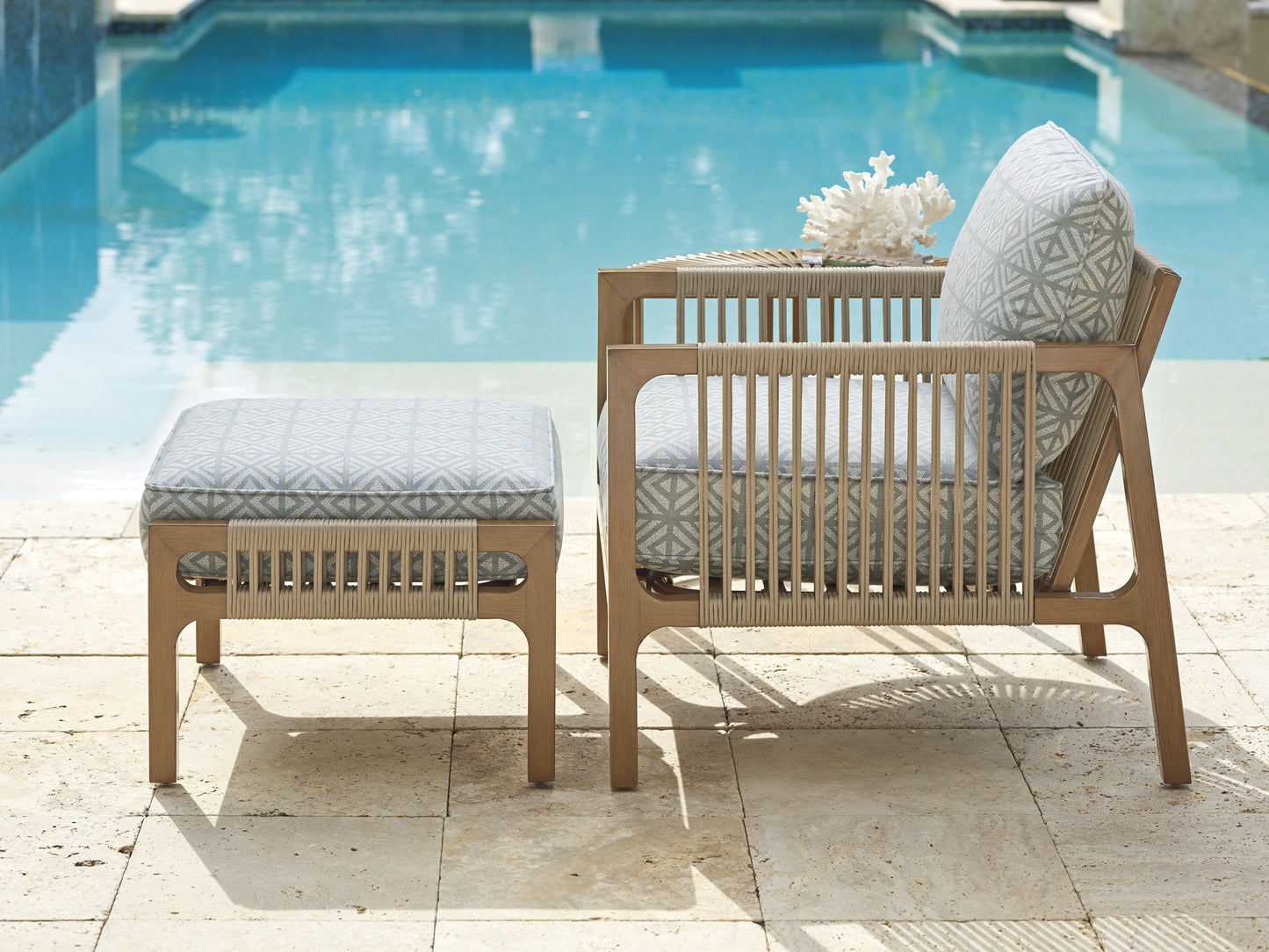 Tommy Bahama St. Tropez Ottoman