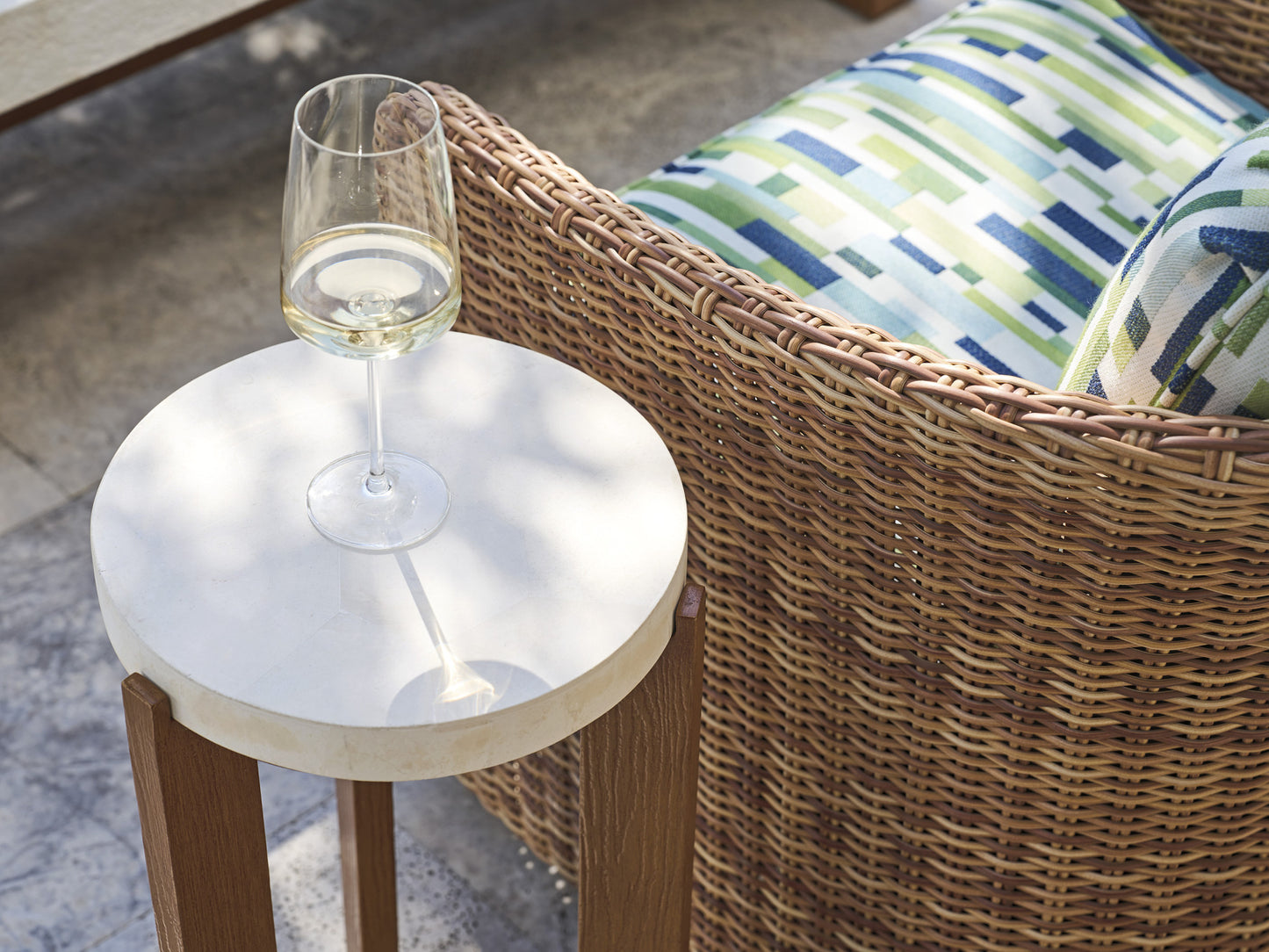 Tommy Bahama Palm Desert Poolside Accent Table