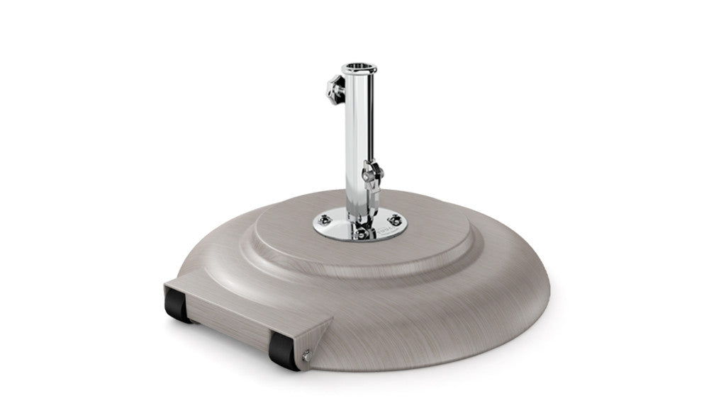 Tuuci Aluma-Crete Round Parasol Base -With WHEELS