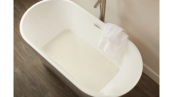 Rubbermaid Safti Grip Bath Mat, White