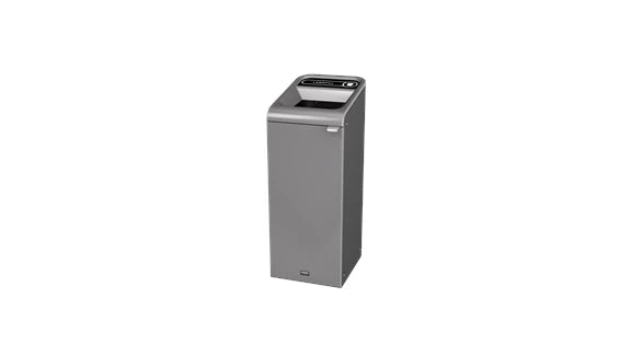 Rubbermaid Configure™ 1 Stream Landfill 45 Gal Gray Stenni