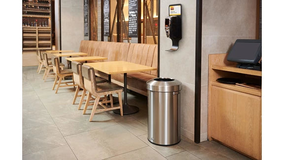 Rubbermaid Refine Round Stainless Steel