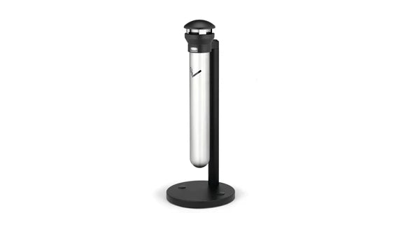 Infinity™ Traditional Smoking Receptacle, Stainless Steel with Black Top FG9W3100SSBLA