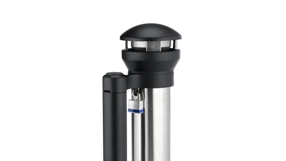 Infinity™ Traditional Smoking Receptacle, Stainless Steel with Black Top FG9W3100SSBLA