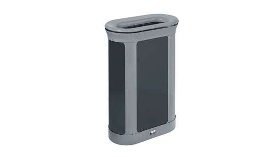 Rubbermaid Enhance™ Pill 13 Gal, Pearl Gray/Umbra Gray