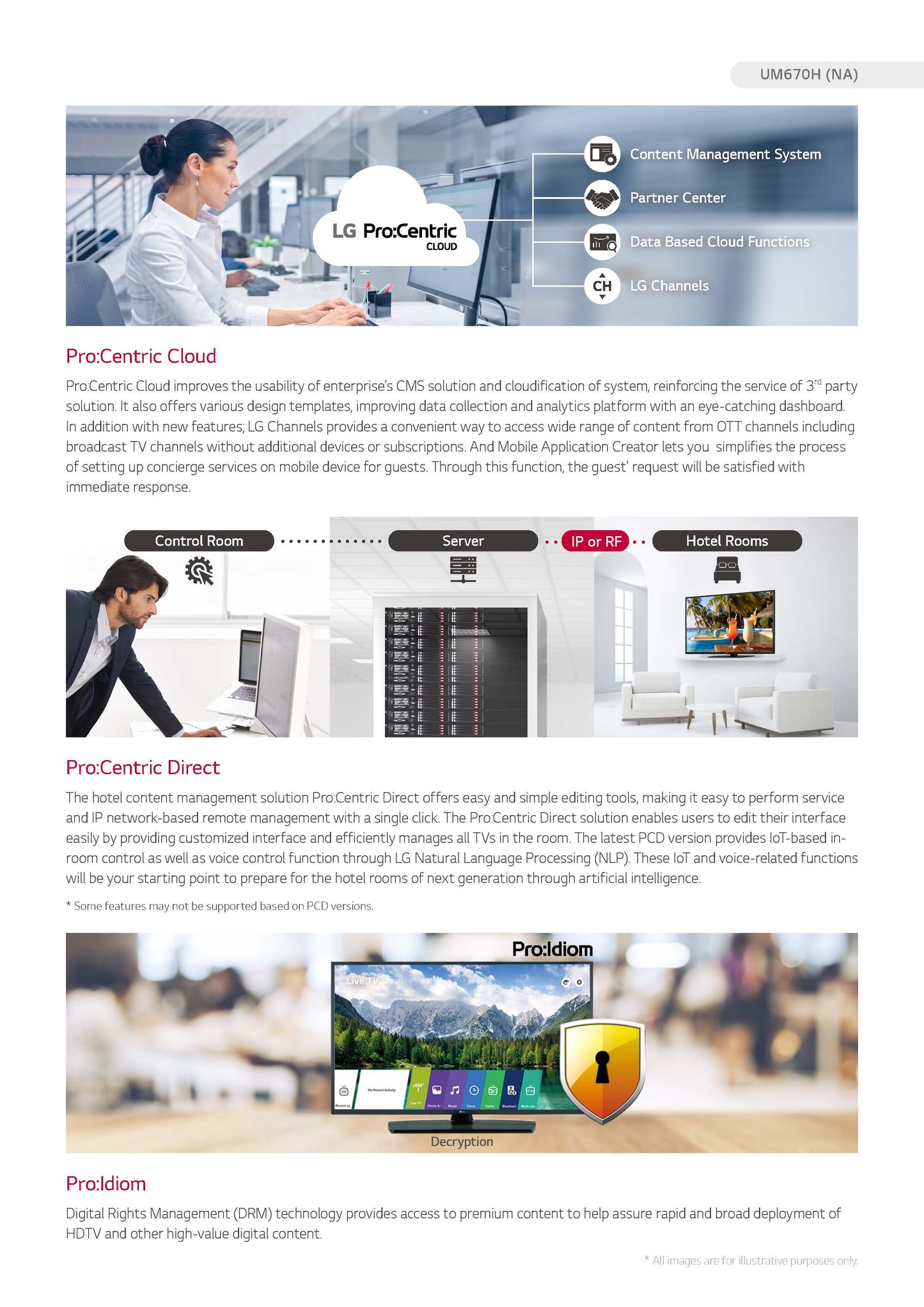 LG Commercial TV, 4K UHD SMART TV