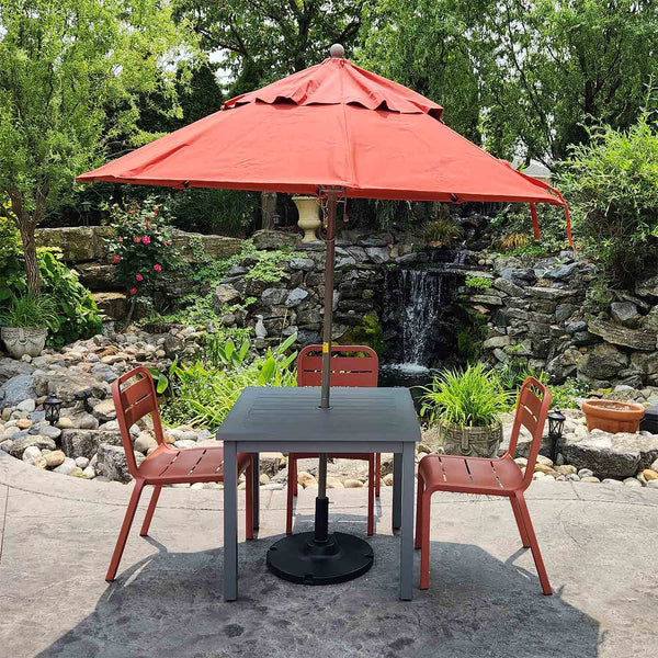 Grosfillex 35 lb Umbrella Base with 10" Stem