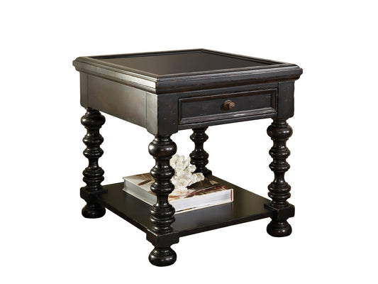 Kingstown Explorer End Table By Tommy Bahama