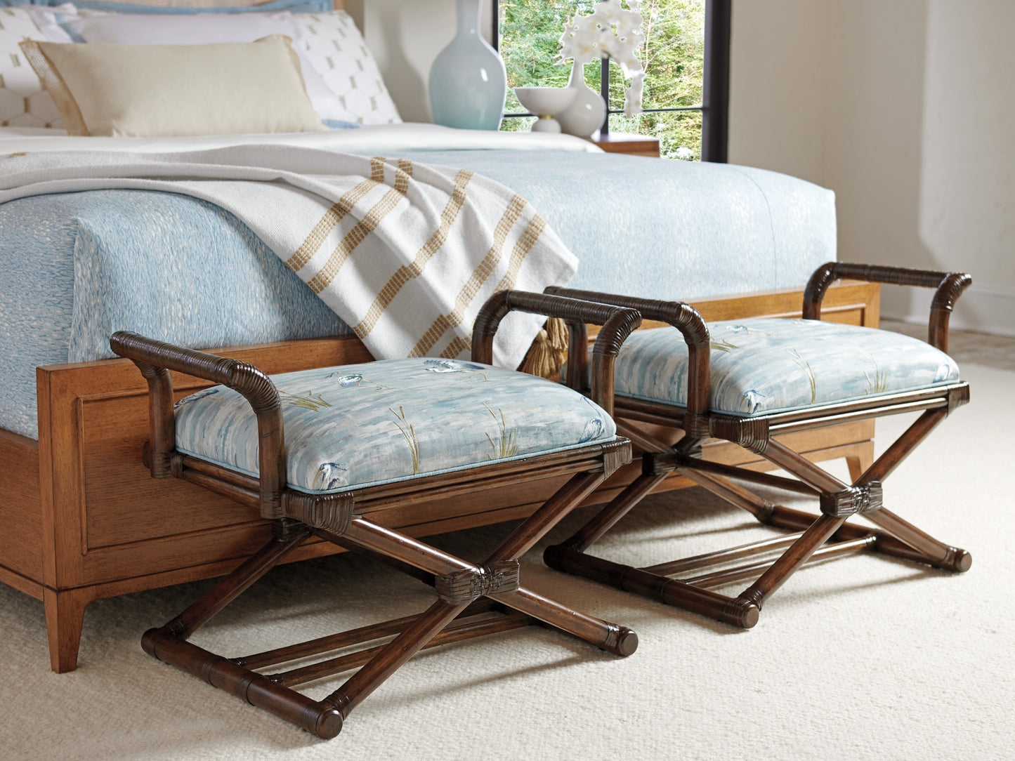 Palm Desert Echo Beach Bench By Tommy Bahama