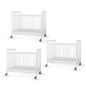 StowAway 3 PACK of COMPACT FOLDING METAL CRIBS