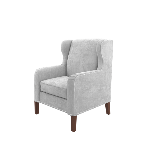 Agron Chair W/ Nailhead
