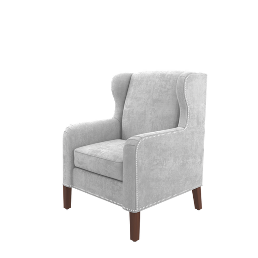 Agron Chair W/ Nailhead
