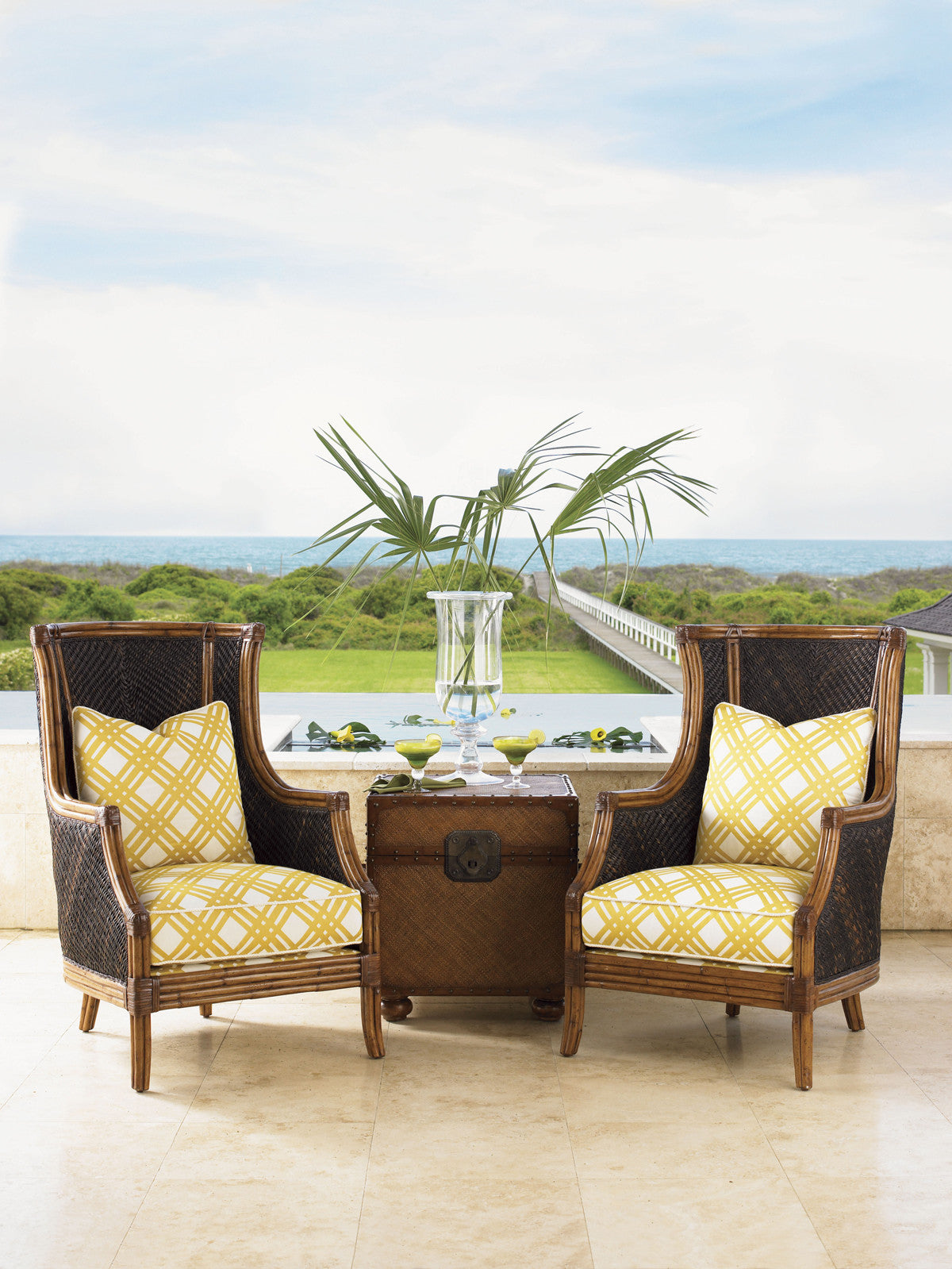 Island Estate Rum Beach Chair by Tommy Bahama