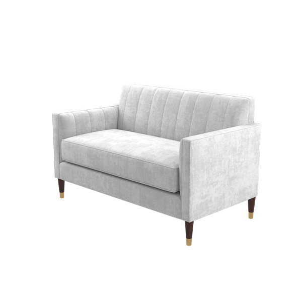 Esme Settee With Ferrules