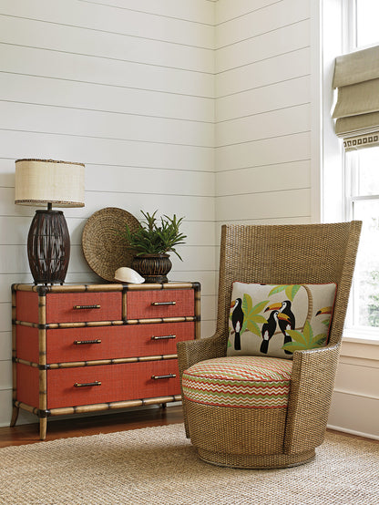 Twin Palms Red Coral Chest By Tommy Bahama