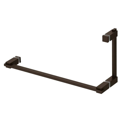1948 Offset Shower Door Handle and Towel Bar Combination 8" x 24"