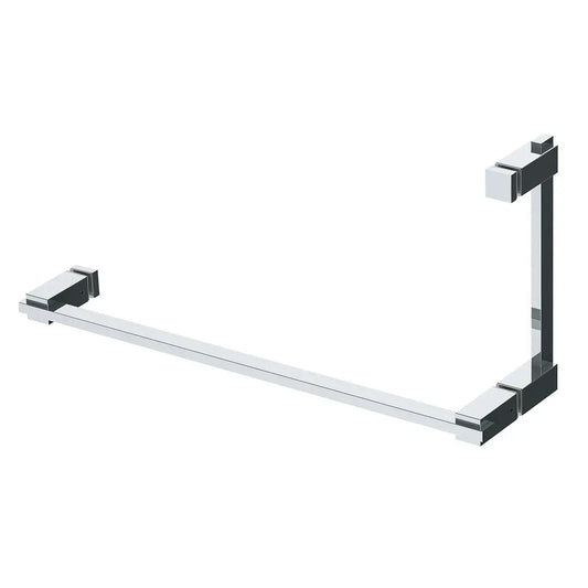 1948 Offset Shower Door Handle and Towel Bar Combination 8" x 24"