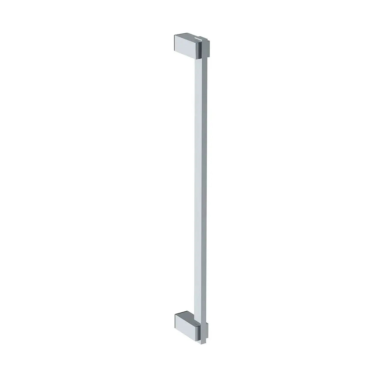 1948 Single Shower Door Handle; Glass Mounted Towel Bar 8"