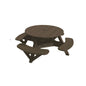 51" Round Picnic Table