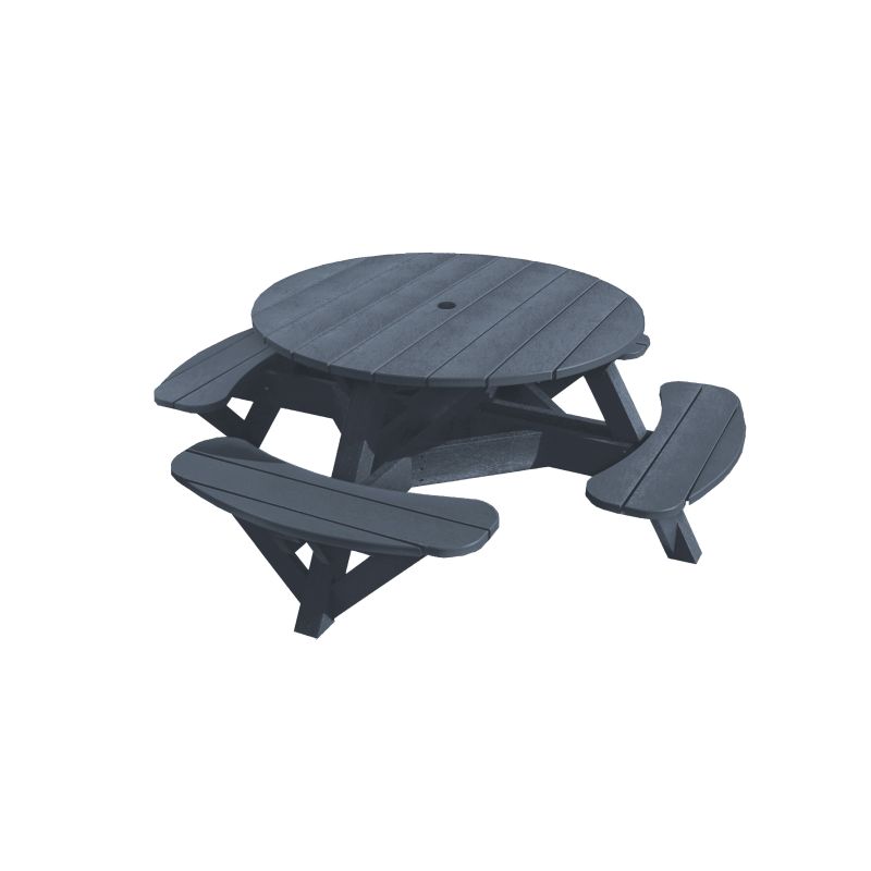 51" Round Picnic Table