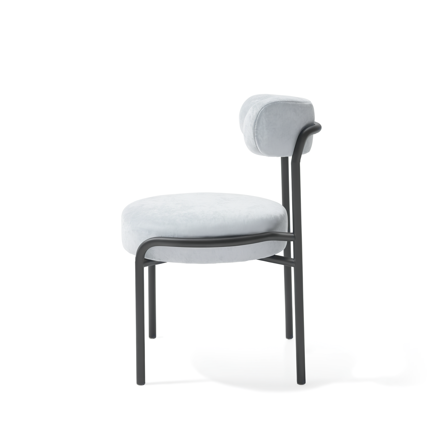 Marvin Metal Side Chair Powder Coat