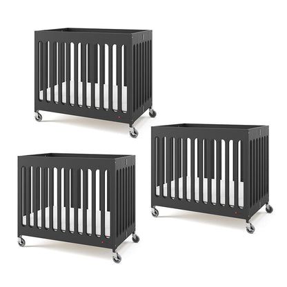 Boutique Compact Folding Wood Crib
