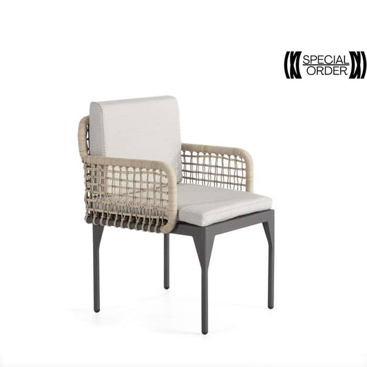 Skyline Ribs Dining Armchair