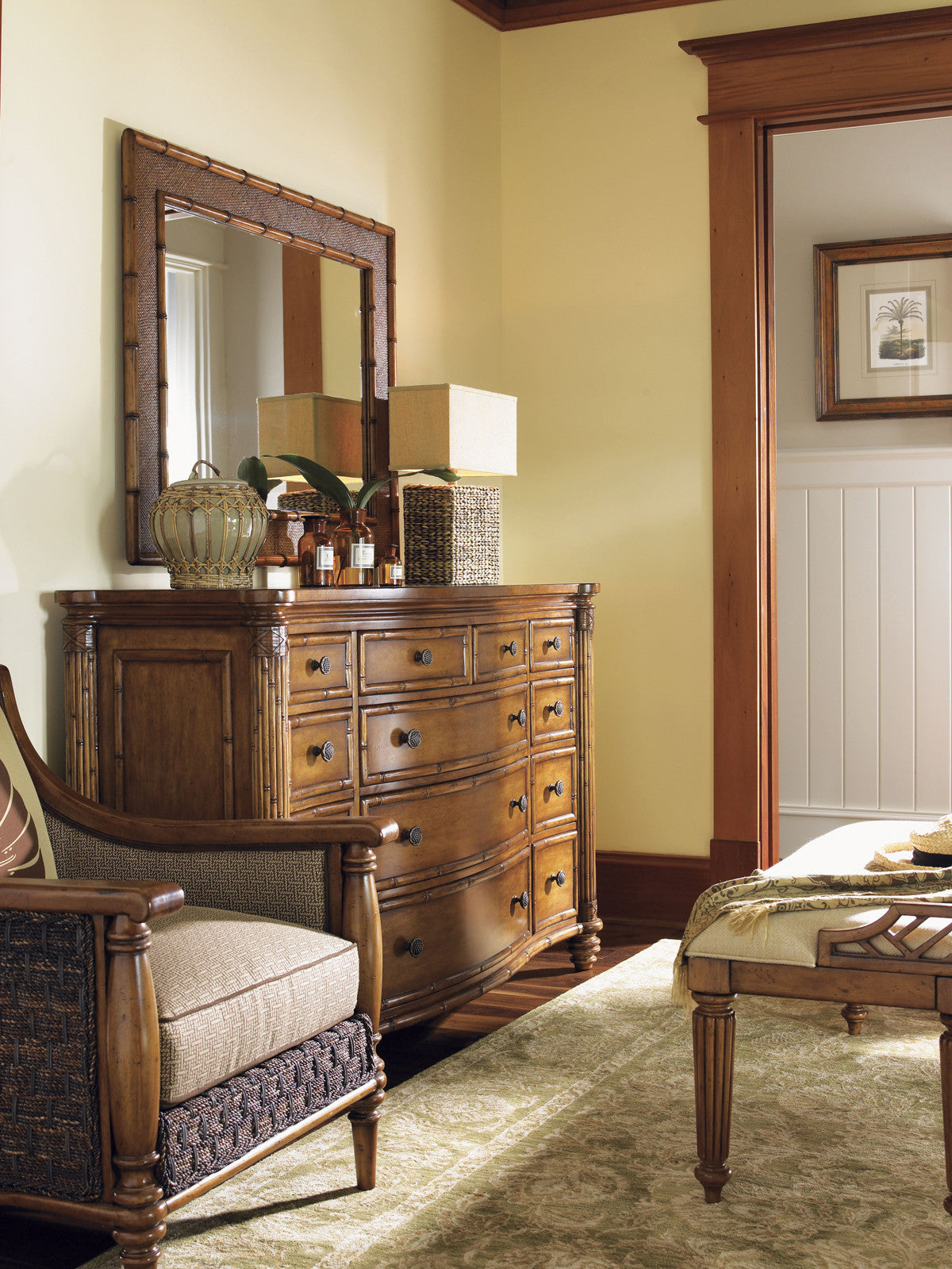 Island Estate Barbados Triple Dresser