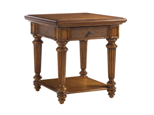 Island Estate Boca End Table by Tommy Bahama