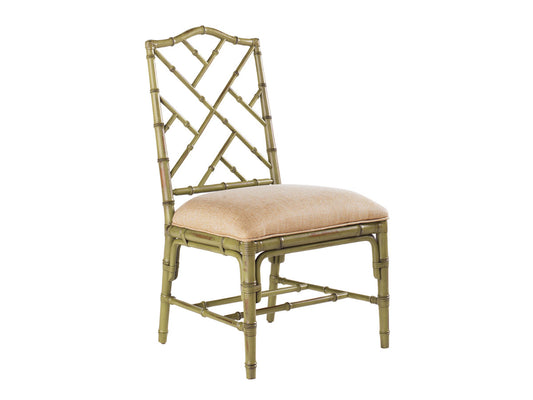 Island Estate Ceylon Cilantro/Macadamia Side Chair