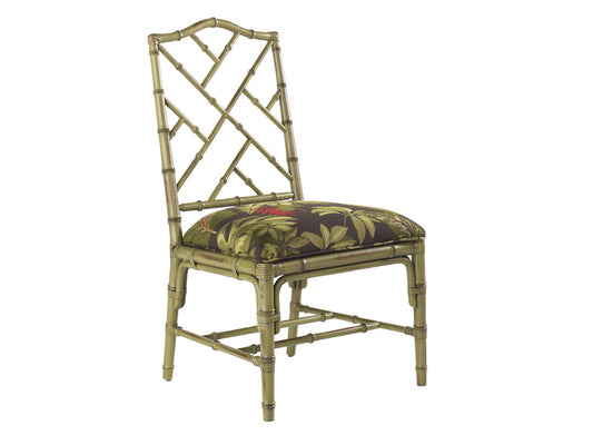 Island Estate Ceylon Bamboo/Cilantro Side Chair