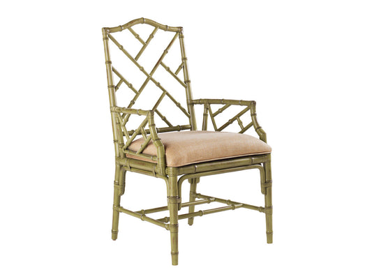 Island Estate Ceylon Arm Chair Cilantro