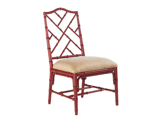 Island Estate Ceylon Sangria/Macadamia Side Chair